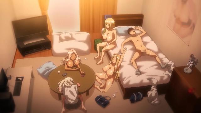 Oshikake! Bakunyuu Gyaru Harem Seikatsu, Episode 1 English Subbed